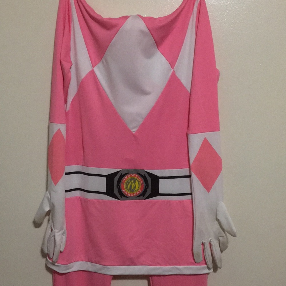 Pink power ranger costume